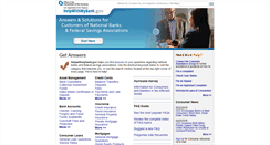 Desktop Screenshot of helpwithmybank.gov