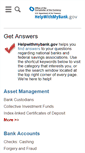 Mobile Screenshot of helpwithmybank.gov